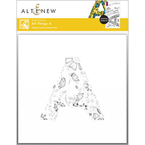 All Things A, Altenew Stencils -