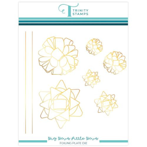 Big Bows Little Bows, Trinity Stamps Hot Foil Plate -