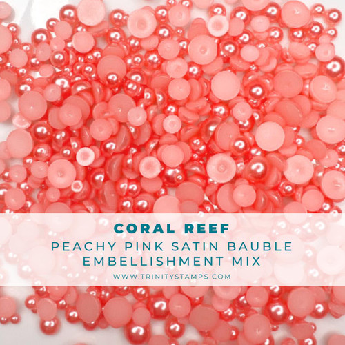 Coral Reef Baubles, Trinity Stamps Embellishments -