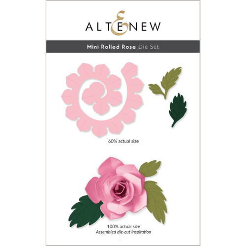Mini Rolled Rose, Altenew Dies -