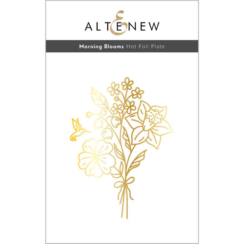Morning Blooms, Altenew Hot Foil Plates -